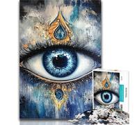 Rompecabezas de 1000 Piezas Magic Eye, Rompecabezas de 1000 Piezas para Adolescentes, colección de Artistas, Bellas Artes para Mayores de 14 años, 50x75cm