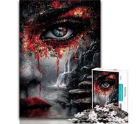 Rompecabezas de 1000 Piezas Magic Face para Adultos y Adolescentes, Ideal como Juego Educativo, Juguete de desafío, decoración única para el hogar y Regalos, 38x26cm