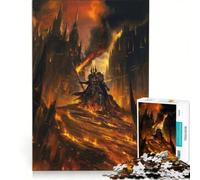 Rompecabezas de 1000 Piezas Magic FireRing Arcane Lord Juguete Educativo Carrera de Velocidad Manual con Piezas de Formas aleatorias Que encajan Perfectamente 50x75cm