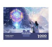 Rompecabezas De 1000 Piezas Magical Winter Portal Rompecabezas para Adultos Juego Práctico Una Obra De Arte Cumpleaños Y Navidad 38x26cm/1000pcs