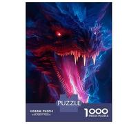 Rompecabezas De 1000 Piezas Majestic Dragon Rompecabezas Juguetes Antiestrés Decoración De Pared Cumpleaños Y Navidad 52x38cm/1000pcs