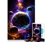 Rompecabezas de 1000 Piezas Más allá de Las Galaxias,Bordes Lisos,Juego para desarrollar la Mente,diversión,Momento Acogedor,Regalo de cumpleaños o para Aficionados (38x26cm)