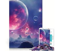 Rompecabezas de 1000 Piezas Más allá del Horizonte Galaxia,Arte de Corte Exacto,Juguete para desarrollar la Capacidad cognitiva,Juego Relajante para el Tiempo de Juego,Regalo de cumpleaños (50x75cm)