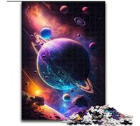 Rompecabezas de 1000 Piezas Más allá del Horizonte, Galaxia, para Adultos decoración del hogar y diversión Familiar. A Partir de 14 años (tamaño 50x75cm).