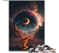Rompecabezas de 1000 Piezas Más allá del Horizonte, Ideal para Adultos, para interacción Familiar y desafío Mental (tamaño 50x75cm)