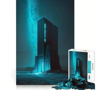 Rompecabezas de 1000 Piezas Más allá del Horizonte,Unión Suave,Diversión lógica,Juego Casual, (38x52cm)