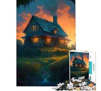 Rompecabezas de 1000 Piezas Meadow Manor para Adultos Juego desafiante Juguetes Juego Imposible Regalos para Mujeres y Hombres Tamaño 75x50cm