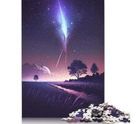 Rompecabezas de 1000 Piezas Memorias de la Lluvia de Meteoros para Adultos | Diversión Familiar | Rompecabezas para Adultos | Regalos | Juegos intelectuales (38 x 26 cm)