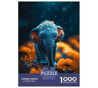 Rompecabezas De 1000 Piezas Micro Elephant Rompecabezas para Adultos Juguetes Antiestrés Vacaciones En Casa Matar El Tiempo para Cumpleaños, Navidad 70x50cm/1000pcs