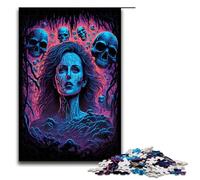 Rompecabezas de 1000 Piezas Miedo a lo Desconocido Ideal para Regalar a Adultos Incluye a Papá Noel Adolescentes a Partir de 14 años Medidas 75x50cm