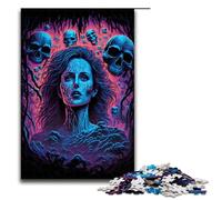 Rompecabezas de 1000 Piezas Miedo a lo Desconocido para Adultos Ideal para Parejas y Adolescentes a Partir de 14 años 75 x 50 cm.