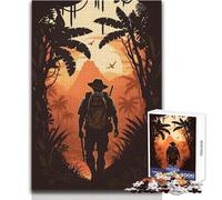 Rompecabezas de 1000 Piezas: Misión Final: La Gema perdida, Relajante, en Solitario, con un Corte preciso, tamaño del Juguete: 50x75cm