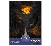 Rompecabezas De 1000 Piezas Moonlit Bridge Rompecabezas para Adultos Juegos Relajantes Decoración del Hogar Cumpleaños Y Navidad 70x50cm/1000pcs