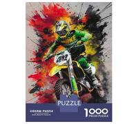 Rompecabezas De 1000 Piezas Motocross Dirt Bike Poster-1 Rompecabezas para Adolescentes Juguetes Antiestrés Decoración Perfecta Regalos De Cumpleaños Y Únicos 52x38cm/1000pcs