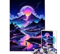 Rompecabezas de 1000 Piezas Mundo Encantado Juguetes adictivos para Cultivar la Paciencia Juegos relajantes Alivia el estrés Excelentes Regalos y Juguetes (Tamaño 50x75cm)