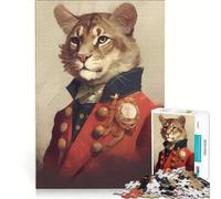 Rompecabezas de 1000 Piezas: Mundo mítico del Puma, Juego de ingenio, Actividades Familiares, con póster y Hoja de Preguntas a Juego 50x75cm