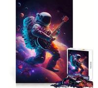Rompecabezas de 1000 Piezas Músico Espacial para Adultos y Adolescentes Juguete de lógica sólida, Divertido y silencioso Corte de precisión Selección de Deseos de Papá Noel (38x52cm)