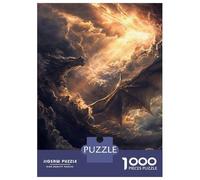 Rompecabezas De 1000 Piezas - Mythic Sky Sovereign Rompecabezas para Adolescentes Juego Familiar Análisis Y Lógica Trato como Regalos para Toda La Familia 70x50cm/1000pcs