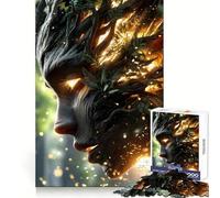 Rompecabezas de 1000 Piezas NINFA Ancestral del Árbol para Adolescentes Actividad Cerebral Relajante Corte preciso Un Regalo Encantador (38x26cm)