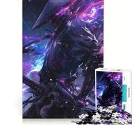Rompecabezas de 1000 Piezas Ninja Samurai Galaxy Juego de ingenio Entrena tu Cerebro y Tus Manos Ideal para Decorar tu Escritorio 38x52cm