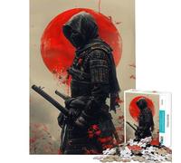 Rompecabezas de 1000 Piezas Ninja Shinobi japonés Difícil y desafiante Pero Divertido y humorístico Juego Imposible para Mayores de 14 años (38x52cm)