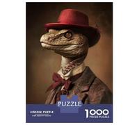 Rompecabezas De 1000 Piezas Noble Boss Suit Snake Rompecabezas para Adultos Juego Práctico Una Obra De Arte Cumpleaños Y Navidad 38x26cm/1000pcs