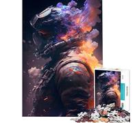 Rompecabezas de 1000 Piezas Nubes del Campo de Batalla Juego práctico Juguete Educativo de Aprendizaje Regalos de Amigo Invisible Decoración (Tamaño 50x75cm)
