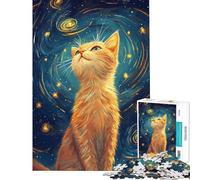 Rompecabezas de 1000 Piezas Observador de Estrellas bigotudo Juego Educativo Juguetes adictivos para Cultivar la Paciencia Excelentes Regalos y Juguetes para cumpleaños (tamaño 38x26cm)