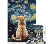 Rompecabezas de 1000 Piezas Observador de Estrellas bigotudo para Adultos Juego de ingenio Difícil Toda la Familia (tamaño 38x52cm)