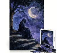 Rompecabezas de 1000 Piezas Observador del Cielo Nocturno para Adolescentes Juego Inteligente de Rompecabezas Tiempo de Aprendizaje Imagen para armar Un Regalo Encantador (50x75cm)