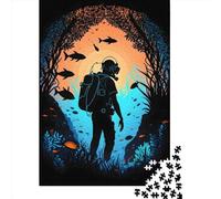 Rompecabezas de 1000 Piezas Ocean Explorer Adventure para Adultos y Adolescentes, Juguete Educativo de Madera, 1000 Piezas (75 x 50 cm)