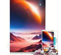 Rompecabezas de 1000 Piezas Odisea Celestial, Juego de ingenio, Regalo de cumpleaños, con Piezas de Formas aleatorias Que encajan Perfectamente 38x26cm