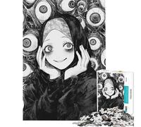 Rompecabezas de 1000 Piezas Ojos del Terror para Adultos y Adolescentes Ideal para armar Durante la interacción Entre Padres e Hijos cumpleaños 38x26cm