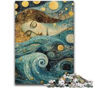 Rompecabezas de 1000 Piezas Olas del Océano para Adultos y Adolescentes Un Juego desafiante, Ideal para Regalar a Toda la Familia (38x26cm)