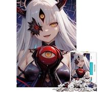 Rompecabezas de 1000 Piezas Oráculo demoníaco con orbe Ocular Un Reto para completar Pero un Juguete Divertido y humorístico para Decorar la Pared Ideal para niños de 14 años en adelante (38x52cm)
