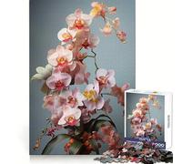 Rompecabezas de 1000 Piezas Orquídeas en Flor para Adultos Diversión Intelectual,recreación Tranquila,diseño, Regalo Creativo (50x75cm)