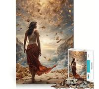 Rompecabezas de 1000 Piezas Paisaje de ensueño de la Antigua Roma para Adultos Juego Que estimula la Mente Superficie Lisa y sin Rebabas Un pasatiempo Fascinante para los Momentos de Ocio (38x26cm)