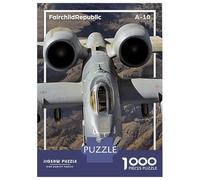 Rompecabezas De 1000 Piezas para Adolescentes A-10 Warthog Fairchild Republic's Iconic Jet Rompecabezas para Adultos Juegos Relajantes Pero Divertidos Y Humorísticos 70x50cm/1000