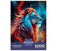 Rompecabezas De 1000 Piezas para Adolescentes A Close Up of Mystic Lion Rompecabezas para Adultos Juego Práctico Pero Divertido Y Humorístico Regalos para Reducir El Estrés 70x50cm/1000pcs