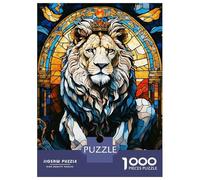 Rompecabezas De 1000 Piezas para Adolescentes A King Lion Rompecabezas para Adultos Juego Familiar Desafío Difícil 70x50cm/1000pcs