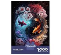Rompecabezas De 1000 Piezas para Adolescentes A Yin and Yang Journey Rompecabezas para Adultos Juego Familiar Decoración del Hogar Cumpleaños Y Navidad 38x26cm/1000pcs
