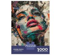 Rompecabezas De 1000 Piezas para Adolescentes Abstract Collage Art Prints Rompecabezas para Adultos Juego Familiar Pero Divertido Y Humorístico Regalos para Reducir El Estrés 38x26cm/1000pcs