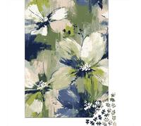 Rompecabezas De 1000 Piezas para Adolescentes Abstract Floral Wall Art Print Rompecabezas para Adultos Juguetes Antiestrés Difícil Difícil Cumpleaños Y Navidad 52x38cm/1000pcs