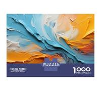 Rompecabezas De 1000 Piezas para Adolescentes Abstract Oil Painting Art Rompecabezas para Adultos Juegos Familiares Regalos para Mujeres Cumpleaños 38x26cm/1000pcs