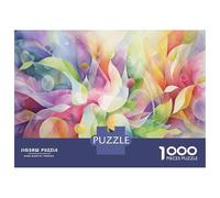 Rompecabezas De 1000 Piezas para Adolescentes Abstract Watercolor Painting-2 Rompecabezas para Adultos Juegos Relajantes Mejora La Memoria Ayuda A Ejercitar El Cerebro 70x50cm/1000pcs
