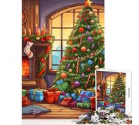 Rompecabezas de 1000 Piezas para Adolescentes Acogedor rincón navideño decoración del hogar Juguetes Regalos para Mujeres y Hombres Juegos Divertidos desafío Educativo tamaño 38x52cm
