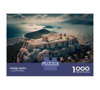 Rompecabezas De 1000 Piezas para Adolescentes Acropolis of Athens Greece Rompecabezas para Adultos Juegos Familiares Difícil Difícil Cumpleaños Y Navidad 38x26cm/1000pcs