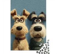 Rompecabezas De 1000 Piezas para Adolescentes Adorable Furry Friends Rompecabezas para Adultos Juguetes De Bricolaje Difícil Difícil Diversión En El Hogar Actividades, 70x50cm/1000pcs