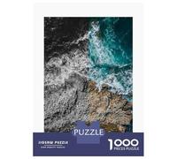 Rompecabezas De 1000 Piezas para Adolescentes Aerial View of Brittany Coast Rompecabezas para Adultos Juego Familiar Decoración del Hogar Regalos para Reducir El Estrés 38x26cm/1000pcs