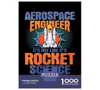 Rompecabezas De 1000 Piezas Para Adolescentes Aerospace Engineer Rocket Science Funny T-Shirt Design Rompecabezas Para Adultos Juguetes DIY Alivio Del Estrés Oferta Como Regalos Para Toda La Familia 3
